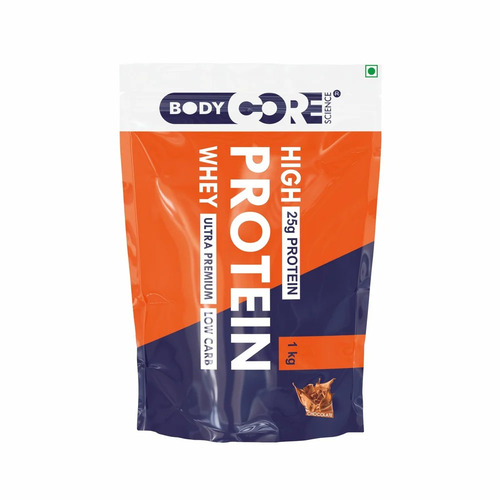 Body Core Science High Whey Protein - Ultra Premium Chocolate Flavor, 1kg | Highly Vegetarian Formula, Promotes Healthy Growth & Muscle Building, Nourishing Health Supplement