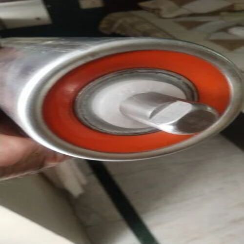 Carrying Conveyor Rollers - Mild Steel, Belt Width: 500 to 2000 mm, Working Temp: 120Â°C | Silver Color, Individual Packaged on Wooden Pallet