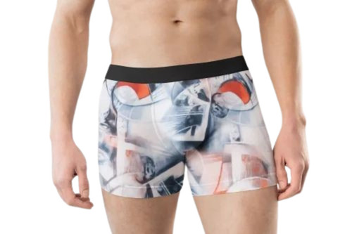 Comfortable Mens Underwear - Spandex, Free Size, Printed Design | Long Lasting, Durable for Daily Use