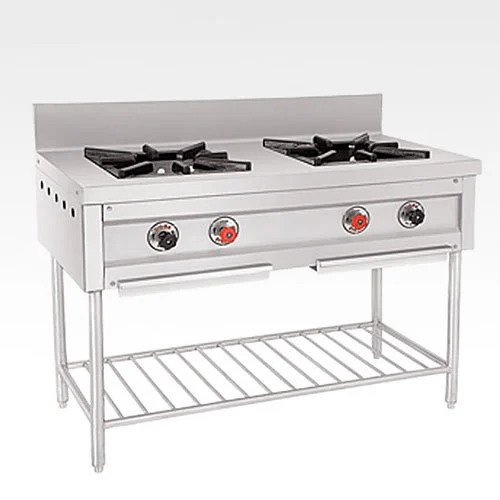 Commercial Two Burner Stoves - Ignition Type: Manual