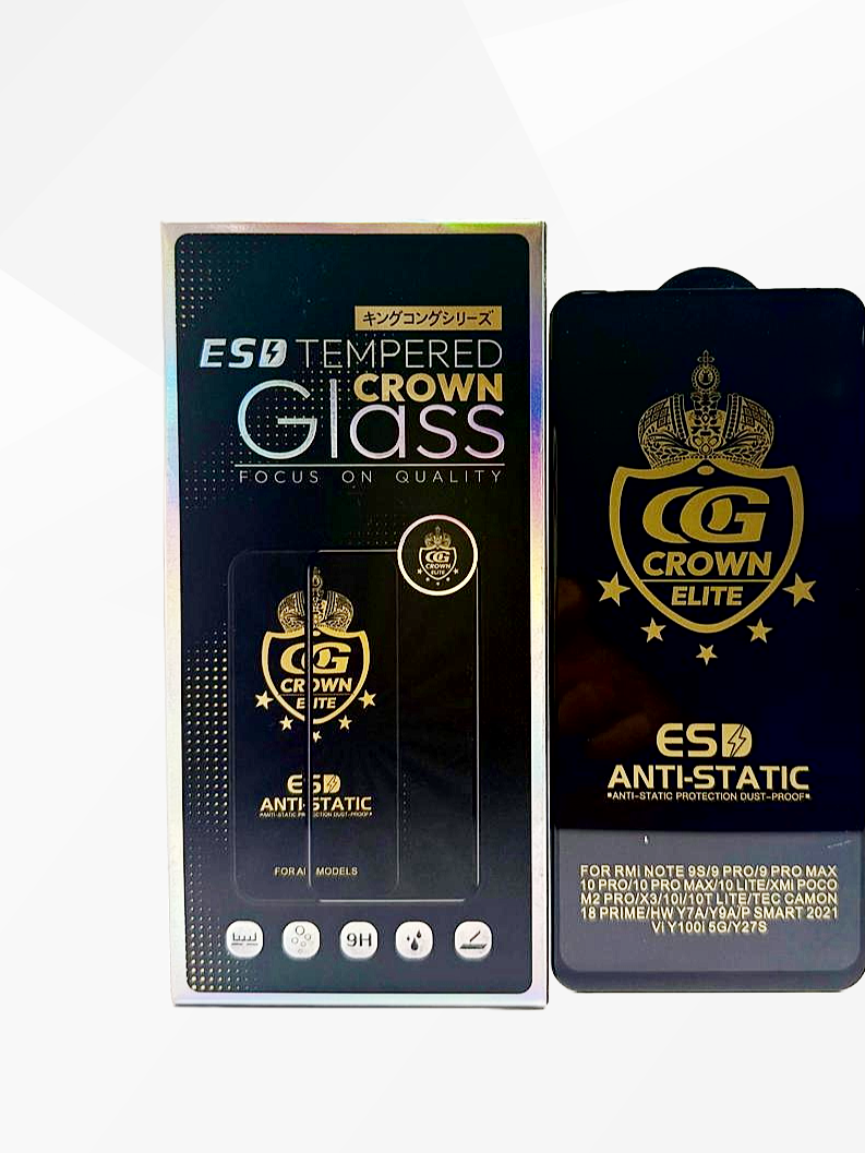 Crown Esd Tempered Glass