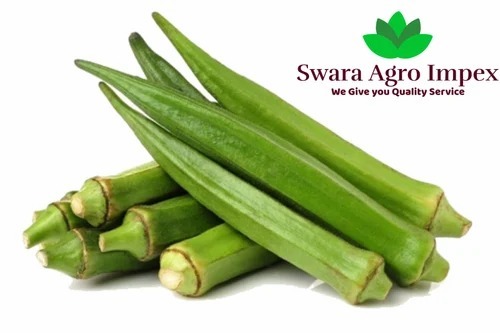 Fresh Lady Finger - Fresh Vegetables, A Grade, B Grade | Chopped, Common Shape, Cooked Style, Store in Cool And Dry Place