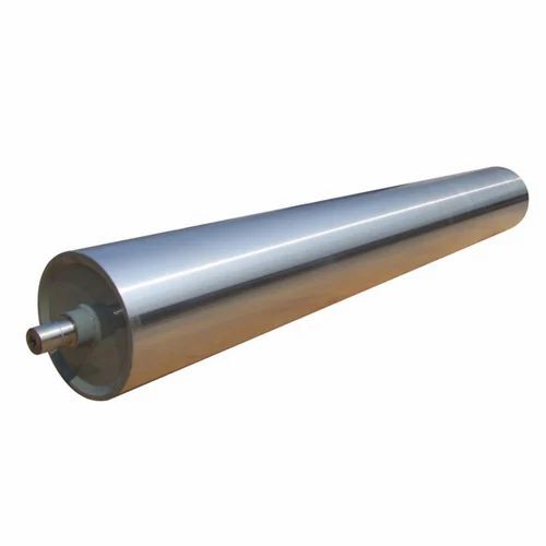 Industrial Conveyor Roller - MS, 60mm Diameter, 8mm Thickness | Silver, Customized Size, ISO Standard Manufacturing