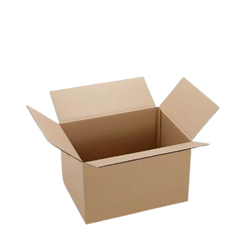 3 Ply Corrugated Box - 8x8x4 Inches, Brown Color, Digital Printing, Suitable for Apparel, Electronics, Food, Gifts & Crafts, 5kg Capacity