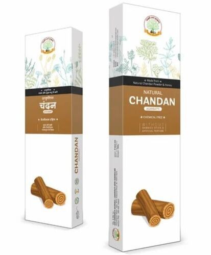 Agarbatti Packaging Box - 200 GSM Corrugated Paper, Rectangular Multi Color Bag-in-Box with Spot UV Printing & PVC Coating for Dhoop Packaging