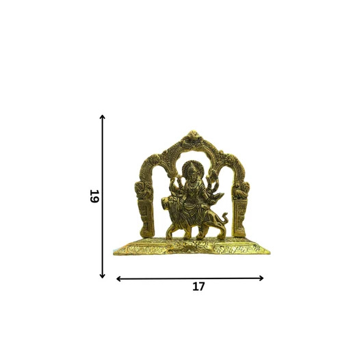 Aluminium Laxmi Vishnu Statue - Polished Finish, Handcrafted Religious Home Decoration | Ideal for Worship, Elegant Design, Full of Spiritual Significance