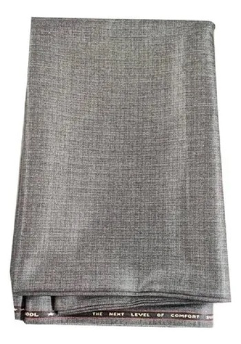Grey Polyester Suiting Fabric - Washable and Shrink Resistant | Plain Multi-Color Textile Solution