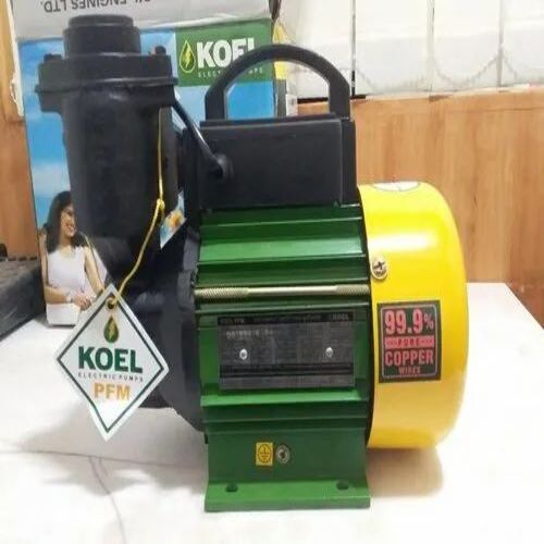 Kirlosker Self Priming Pump - Steel, Customized Size, Silver Color | 3 HP Single Phase Motor, 240V Voltage