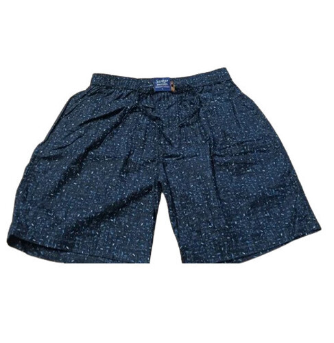 Men's Casual Cotton Shorts - Regular Fit, Available in Multiple Colors | Shrink Resistant, Printed Design, 30 Inches Waist Size, Ideal for Daily Wear