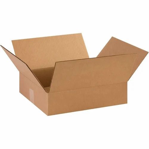 Packaging Corrugated Box - Paper Material, Matte Finish, Brown Color | Ideal for Electronics, Food, Gifts & Crafts, Apparel