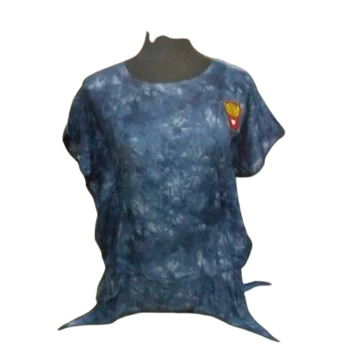 Party Wear Ladies Top - Cotton Blend, Casual Dress | Blue Color, Stylist, Comfortable for Daily Wear