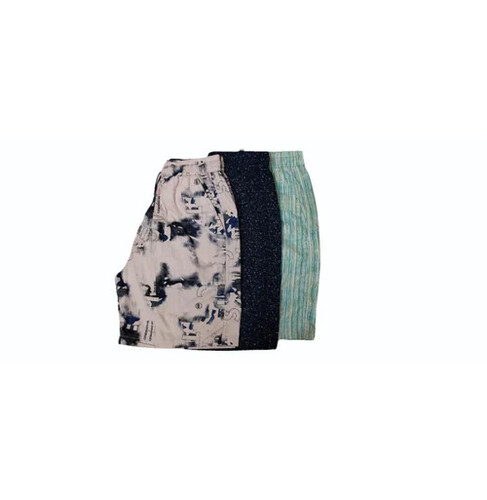 Cotton Regular Fit Boxer Shorts - Mid Rise, 32-Inch Waist Size | Shrink Resistant, Printed Pattern for Daily Wear