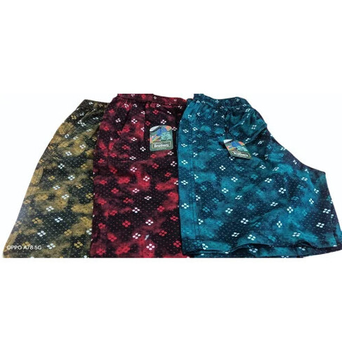 Cotton Printed Mid Rise Regular Fit Mens Boxer - Daily Wear, Shrink Resistant, Various Colors