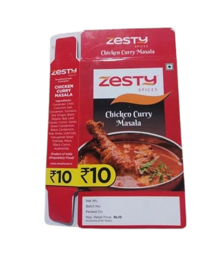 Spices Packaging Box