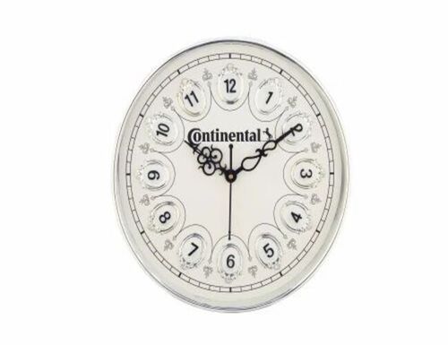 White Wall Clock - Round Shape, Plastic Material, Quartz Type, White Color | 1 Year Warranty, Wall Mounted Design for Elegant Home Decor