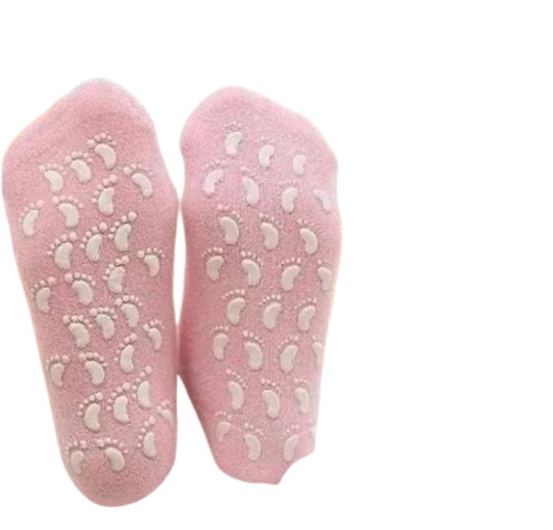 Anti Slip Socks - Medium Size, Pink Color | Washable, Suitable for All Seasons, Ideal for Casual Wear