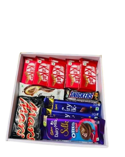 Chocolate Packaging Box - Rectangular Shape, Corrugated Paper Material | Plain Design