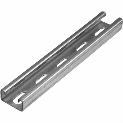 Gi Strut Channels - Mild Steel, Customized Size, Silver Color - Polished Finish for Industrial Applications