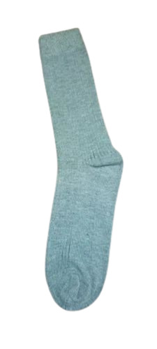 Woolen Socks - Medium Size, Gray Striped Design | Washable, Casual Wear for Men, Ideal for Winter
