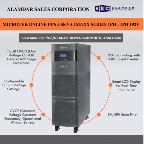 Microtek On Line Ups 5.5Kva - Type: On-Line