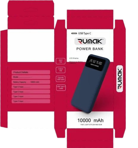 Mobile Power Bank Packaging Box