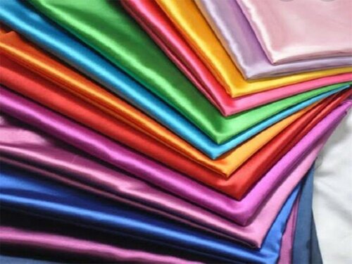 Silk Fabrics - 100% Silk & Check Cotton Fabric, All Sizes Available, Bright Color Options | Light Weight, Anti-Wrinkle, Shrink-Resistant, Tear-Resistant, Soft Texture