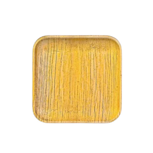 10 Inch Square Areca Plate