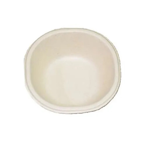 Eco-Friendly Bagasse Disposable Bowl - 180ml Capacity | Lightweight, Leak-Proof, Ideal for Snacks and Desserts at Parties and Events