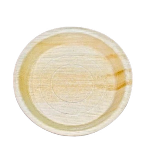 8 Inch Deep Round Areca Plate