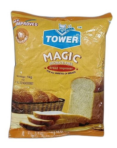 Bread Improvers - 100% Pure Eggless Powder, 1 Kilogram Pack Size, 10g Fat Content, Premium Quality