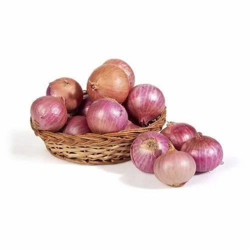 Fresh Pink Onion - A Grade, B Grade | 40-50 Kg Net Bag, 100% Purity, Chopped Style, Common Shape, Cooked Processing Form