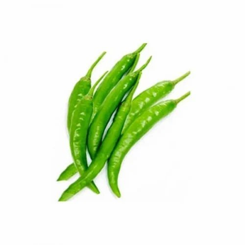 Green Chilli - A Grade Fresh Vegetables | Optimum Quality, Chopped, Common Shape, Cooked Style