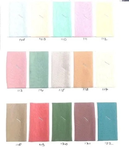 Rich Georgette Fabric - Rich Georgette Material, Various Colors | Washable, Shrink-Resistant, Plain Texture and Pattern