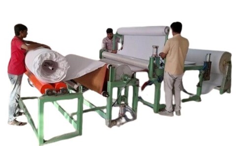 Semi Automatic Foam Lamination Machine With Glu