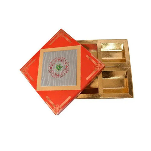 Square Cardboard Dry Fruit Gift Box
