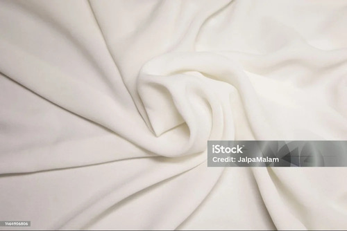 Viscose Natural Crepe Fabric