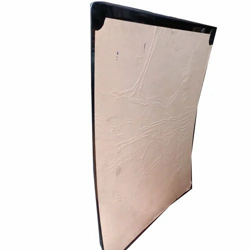 Black Acrylic Board - 5mm Thick Rectangular Design | Exterior Usage Non-Transparent IP Rated