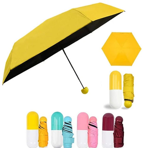 Capsule Umbrella 3 Fold Mini Umbrella