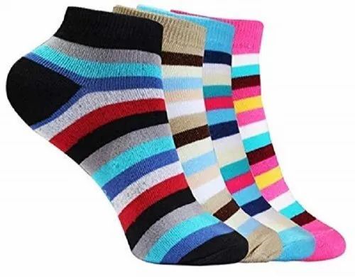 Cotton Lining Ankle Length Socks - Cotton Material, Daily Wear, Washable, Suitable for All Seasons & Winter | Designed for Women