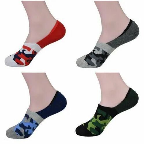 Designer Funky Cotton Loafer Socks - Cotton Material, Multicolor, Printed Pattern | Washable, Unisex, Suitable for Daily Wear in All Seasons
