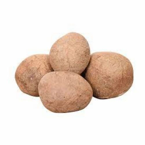 Dry Coconut Copra - Dried Organic Round Shape | Fresh Brown Color, Packet Packaging, 6 Months Shelf Life, Good Quality