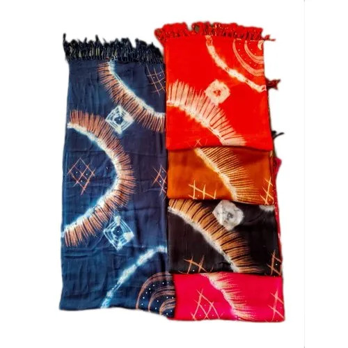 Fancy Stole - Cotton Blend, Medium Size | Lightweight Fabric, Bright and Vibrant Colors, Exquisite Detailing, Chic and Stylish, Perfect for Occasions, Easy to Drape