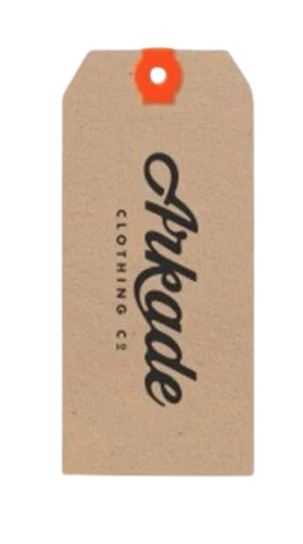 Garment Paper Hand Tag - Brown Paper, 2x6 Inch Size | Ideal for Clothing Labeling