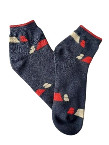 Gents Cotton Full Terry Socks - Cotton, Daily Wear, Printed Pattern | Washable, Ideal for Summer, For Men, Packet Packaging