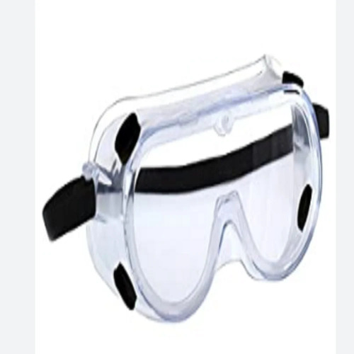 Safety Goggles - Plastic Material, Standard Size, Clear Color | Durable, Lightweight, Deep Cleansing, Very Good Quality