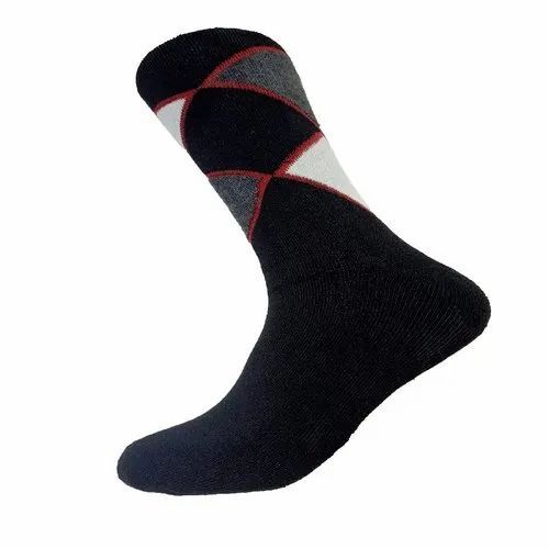 Woolen Winter Socks - Good Quality Material, Black Color | Washable Design for Daily Wear, Ideal for Men