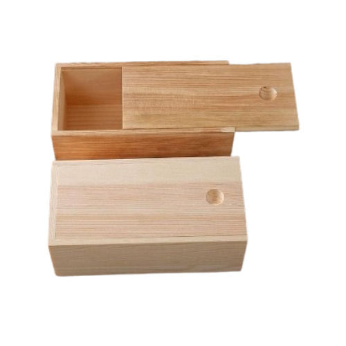 Wooden Slide Box