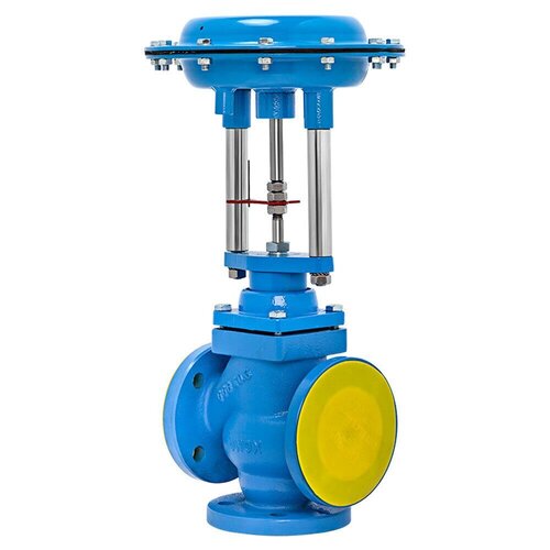 2 Way Pneumatic On-Off Control Valve - Material: Alloy