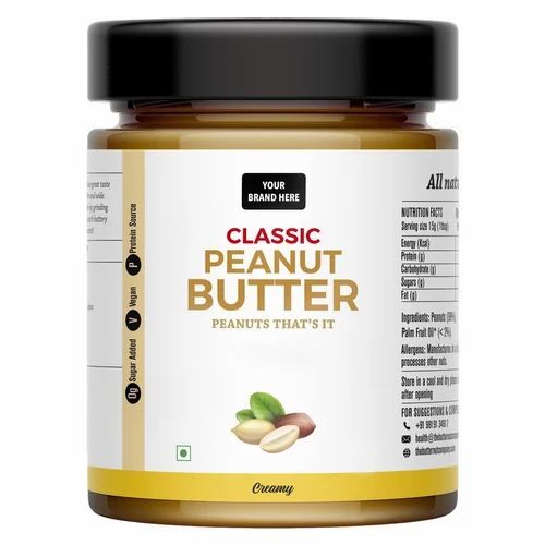 340gm Unsweetened Classic Creamy Peanut Butter