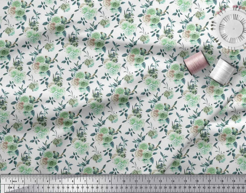 Ab Cotton Digital Printed Fabric - Washable, Shrink Resistant | Multi-Color, Digital Printed Design, Ideal for Textile Industry